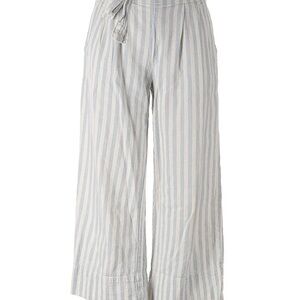 Striped Wide-Leg Pants